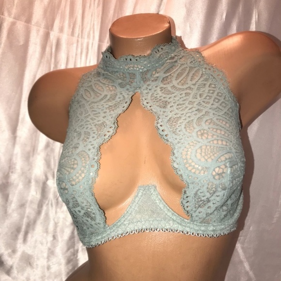 Victoria's Secret Other - VS Dream angels Unlined Demi Bra High Neck Lace